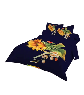 Picture of Cotton Panel Bed Sheet King Size