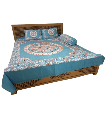 Picture of Panel Bedsheet With Pillow Cover 4 in 1