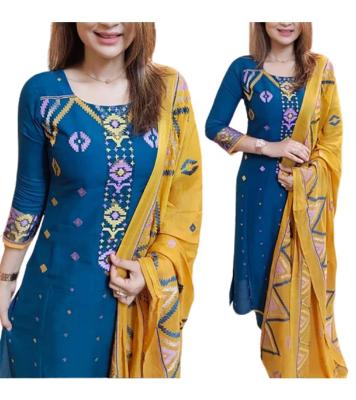 Buy Cotton Skin Print Three Piece Online at Best Price