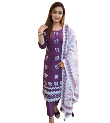 Buy Cotton Skin Print Three Piece at Best Price In Bangladesh