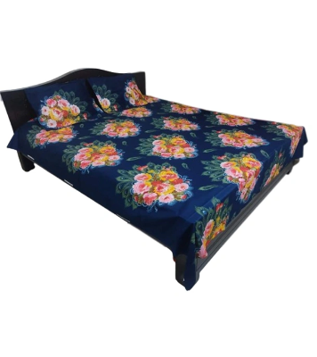 Buy Cotton Panel Bedsheet King Size at Best Price In Bangladesh