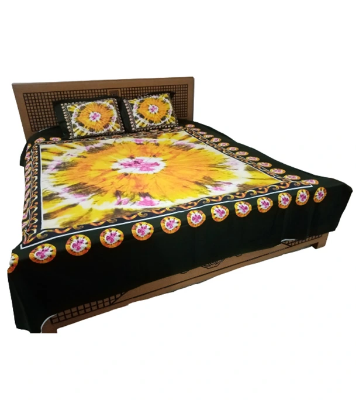 Buy Cotton Panel Bedsheet King Size at Best Price In Bangladesh