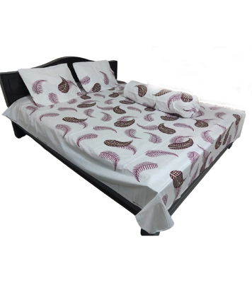 Buy Twill Bedsheet With Kol Balish Cover 4 in 1 at Best Price In Bangladesh