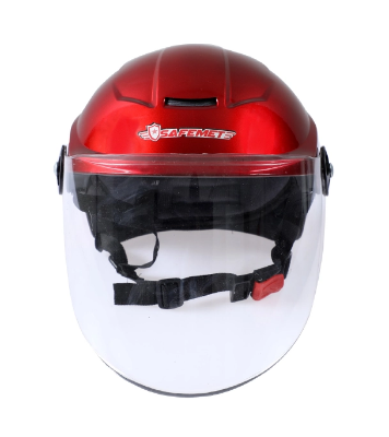 Picture of Safemet Open-Face Helmet With Visor