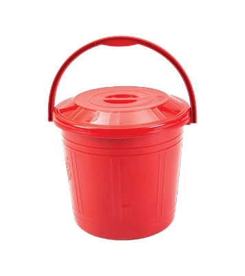 Buy Classic Bucket 25L with Lid Red-TEL at Best Price In Bangladesh