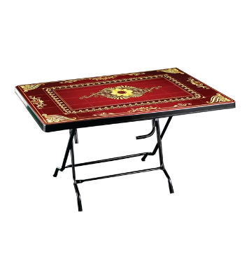 Buy 6 Seated Square Table Print Black (St/L)-Tulip at Best Price In Bangladesh
