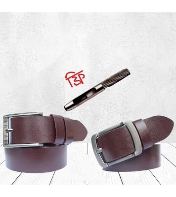 Buy Genuine Leather Premium Quality 2 Pcs Belt For Men at Best Price In Bangladesh