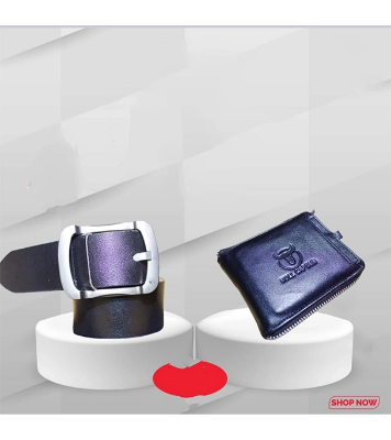Buy Genuine Leather Belt and Wallet Combo Offer at Best Price In Bangladesh
