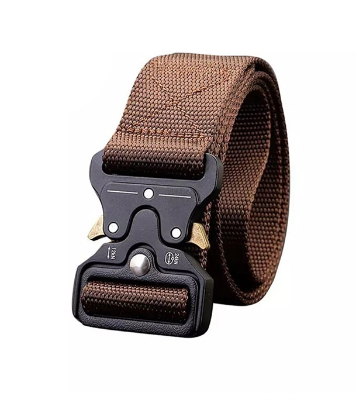 Buy High Quality Durable Nylon Auto Adjust Belt for Men - Chocolate at Best Price In Bangladesh