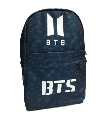 Picture of Bts Logo Backpack Blue