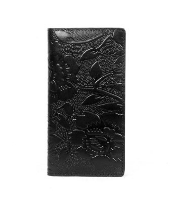 Buy SSB Floral Pattern Long Leather Wallet At Best Price In Bangladesh