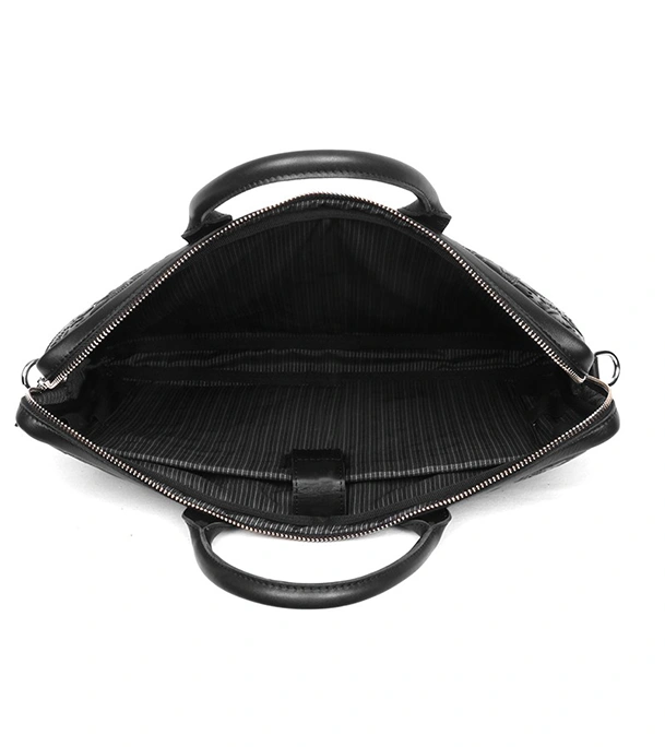 Black Leather Laptop Bag  At Best Price In Bangladesh