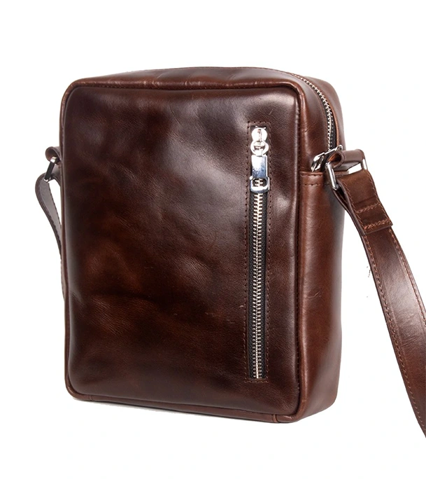 Oil Pull Up Premium Leather Messenger Bag At Best Price In Bangladesh