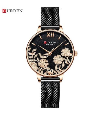 Buy Curren 9065 Quartz Watch Luxury Brand Stainless Steel Strap for Women at Best Price In Bangladesh