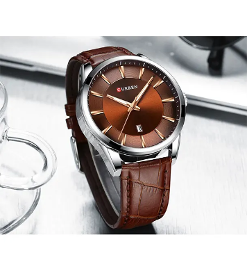 Buy CURREN 8365 Quartz Casual Leather Watch for Men at Best Price In Bangladesh