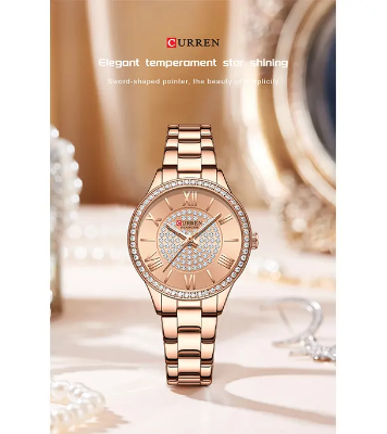 Buy CURREN 9084 Casual Analog Quartz Watch for Women at Best Price In Bangladesh