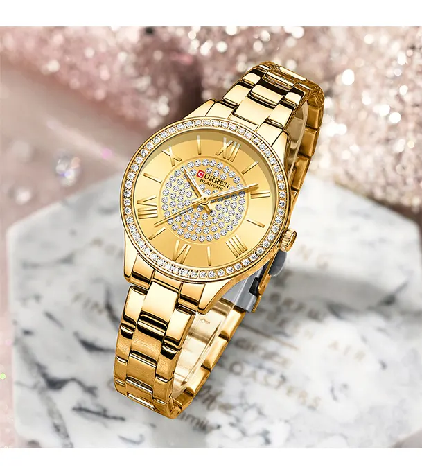 Buy CURREN 9084 Casual Analog Quartz Watch for Women at Best Price In Bangladesh