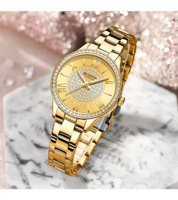 Buy CURREN 9084 Casual Analog Quartz Watch for Women at Best Price In Bangladesh