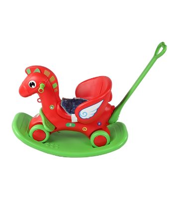 Picture of Marshall Horse - 2 in 1 - Red & Green