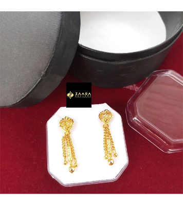 Picture of Forming Gold Plated 1.5 Gram Gold Color Polish Earrings For Women