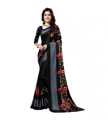 Buy Indian Silk Digital printed Saree with Blouse Pieces at Best Price In Bangladesh