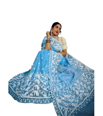 Buy Exclusive Hand Print Half Silk Saree at Best Price In Bangladesh