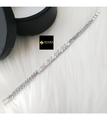Buy Diamond Cut AD Stone Bracelet For Girls 