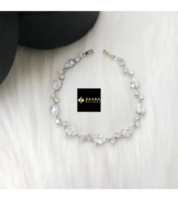 Buy Diamond Cut AD Stone Bracelet For Girls 