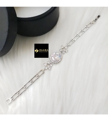Buy Diamond Cut AD Stone Bracelet For Girls 