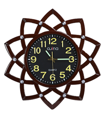 Buy Sunflower Wall Clock - Black at Best Price In Bangladesh