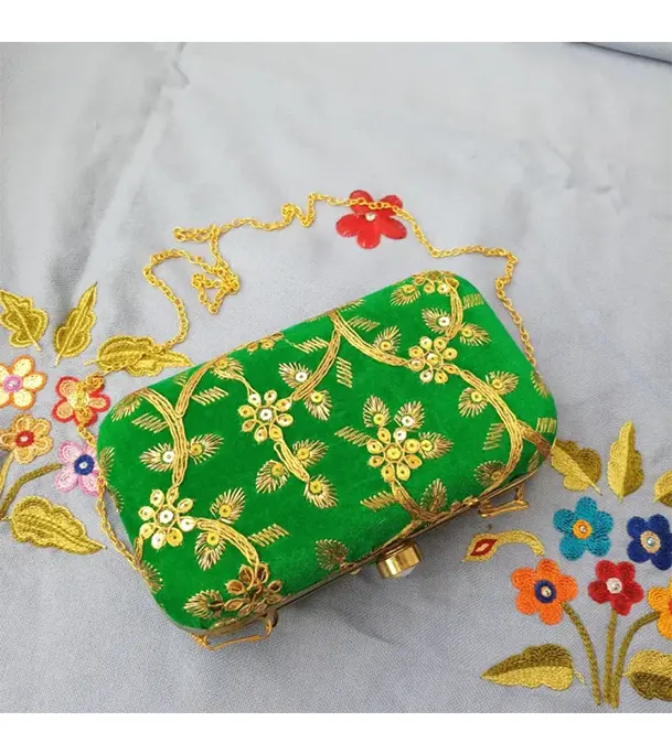 Buy Embroidered Purse/ Bag/ Hand Purse For Woman & Girls at Best Price In Bangladesh