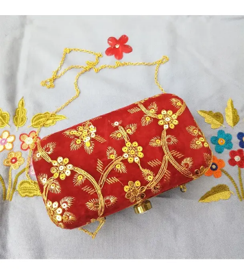 Buy Embroidered Purse/ Bag/ Hand Purse For Woman & Girls at Best Price In Bangladesh