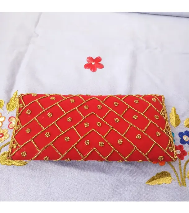 Buy Velvet Embroidered Purse Bag/ Hand Purse For Women & Girls at Best Price In Bangladesh