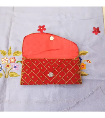 Buy Velvet Embroidered Purse Bag/ Hand Purse For Women & Girls at Best Price In Bangladesh