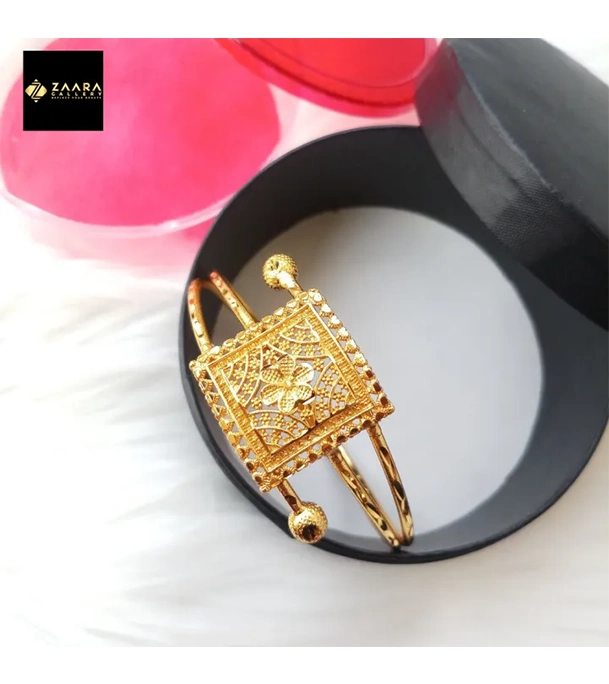 Buy Forming Gold Plated 1.5 Gram Gold Color Polish Bracelet Bangles-1 Pieces for Women at Best Price in Bangladesh