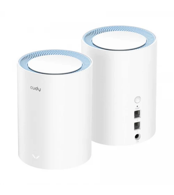 Buy Cudy M1200 AC1200 Mbps Gigabit Dual-Band Mesh Wi-Fi 5 System (2-Pack) at Best Price In Bangladesh