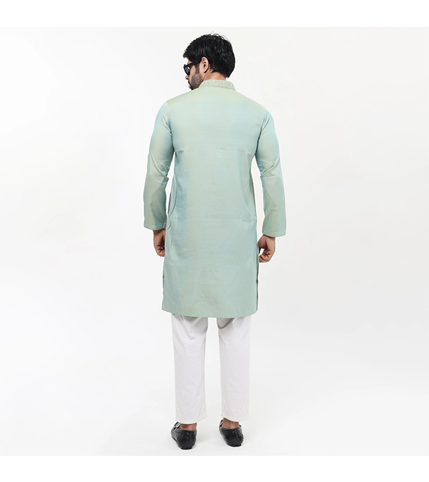 Buy Fine Tex Clothing's Aristocratic Quality Embroidered Panjabi For Men at Best Price In Bangladesh