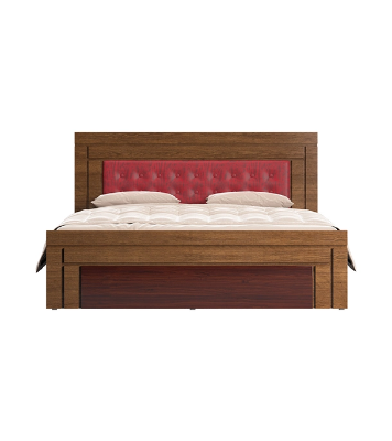Regal Cherry Laminated Board King Bed Best Price in Bangladesh	
