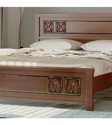 Buy Regal Eden Wooden King Bed Online	