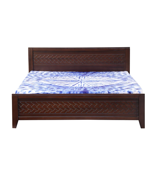Buy Olivia Wooden Double Bed Online	