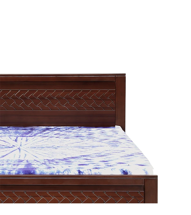 Buy Olivia Wooden Double Bed Online	