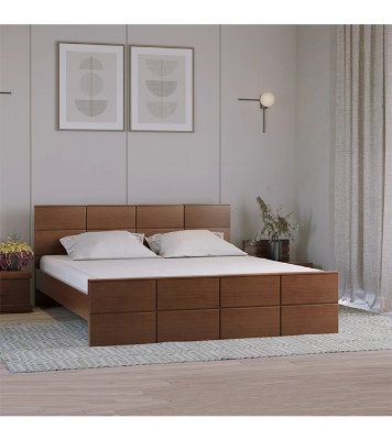 Buy Regal Paradise king Wooden Bed Online at Best Price	