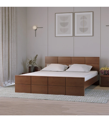Buy Regal Paradise king Wooden Bed Online at Best Price	