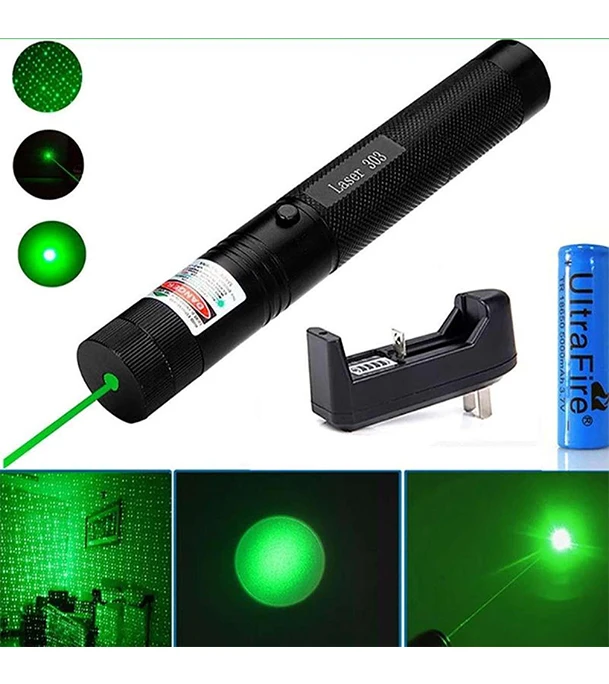 Buy Laser Pointer Rechargeable Green Adjustable Burn Match at Best Price in Bangladesh