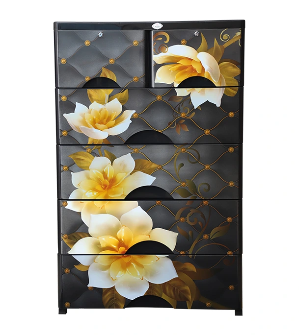 Buy RFL Wardrobe Double 5D KD Elegant Black Diamond at Best Price In Bangladesh