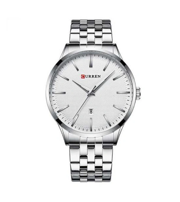 Buy CURREN Sport Waterproof Quartz Stainless Steel Couple Watch at Best Price In Bangladesh