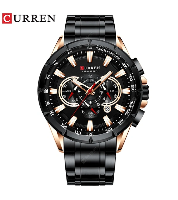 Buy CURREN Couple Watches Fashion Luxury Quartz Wristwatch Waterproof Romantic at Best Price in Bangladesh