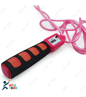 Buy Jump Ropes with Counter Sports Fitness Adjustable Fast Speed Counting Jump Skip Rope Skipping Wire at Best Price in Bangladesh