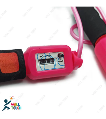Buy Jump Ropes with Counter Sports Fitness Adjustable Fast Speed Counting Jump Skip Rope Skipping Wire at Best Price in Bangladesh