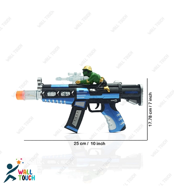 Buy Battery Operated FLASH GUN With Flashing Light And Flashing Sound Gun For Kids at Best Price in Bangladesh